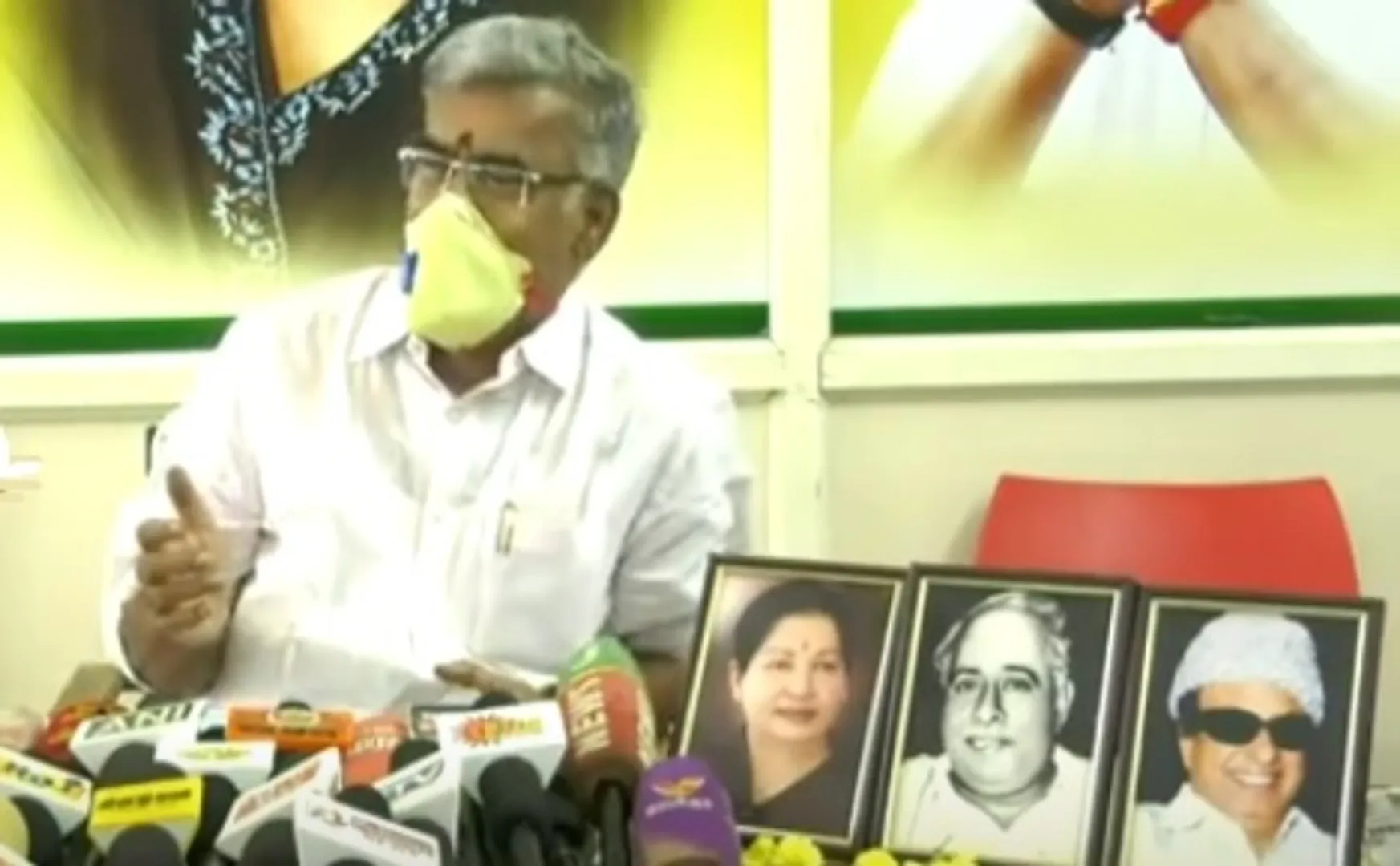 minister pressmeet in trichy 